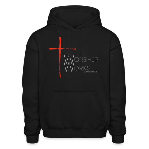 Worship Works! Hoodie - black