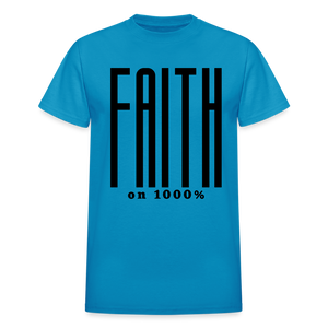 Trust and Believe Tee - turquoise