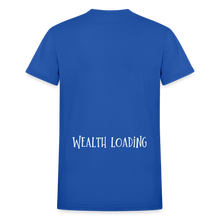 ...Wealth Loading - royal blue