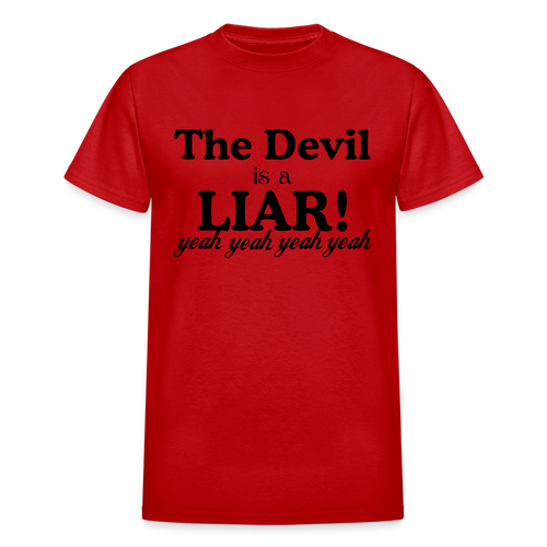 Devil is a Liar Blk - red