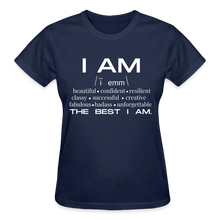 Affirmation Tee - navy