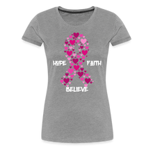 Hope Faith Love - heather gray