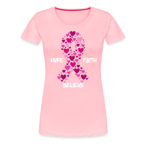 Hope Faith Love - pink