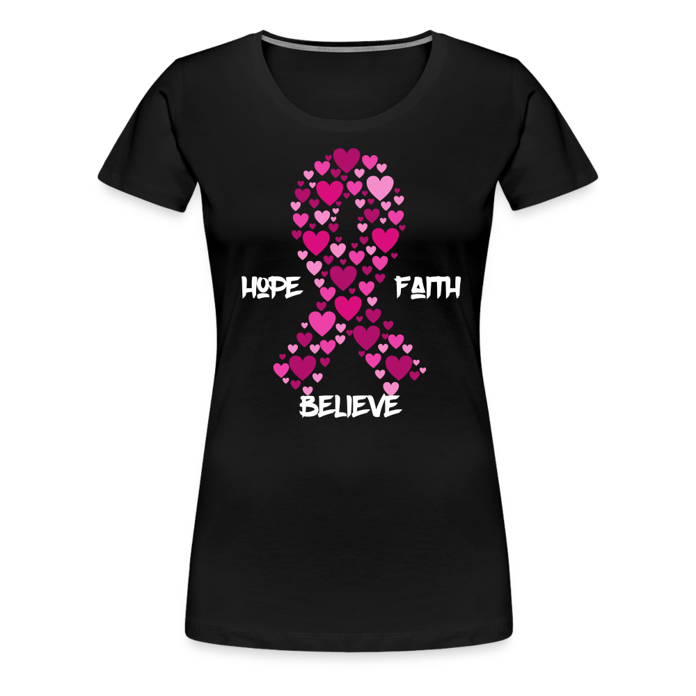 Hope Faith Love - black