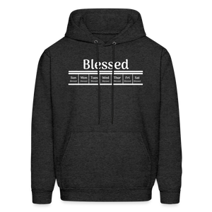Blessed Errrday Hoodie - charcoal grey