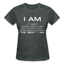 Affirmation Tee - deep heather