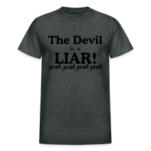 Devil is a Liar Blk - deep heather