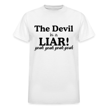 Devil is a Liar Blk - white