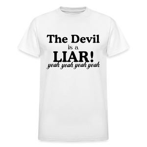 Devil is a Liar Blk - white