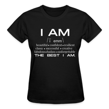 Affirmation Tee - black