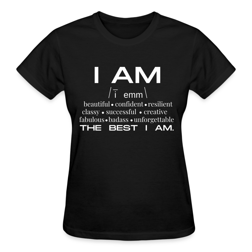 Affirmation Tee - black