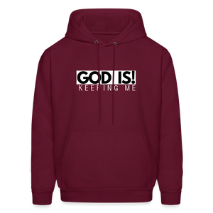 GOD IS! - burgundy