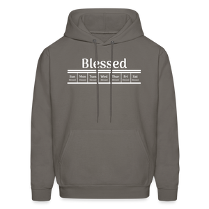 Blessed Errrday Hoodie - asphalt gray