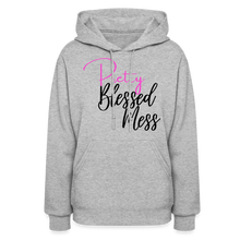 Blessed Mess Hoodie - heather gray