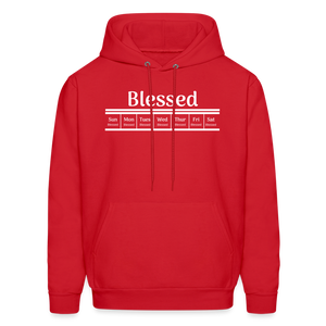 Blessed Errrday Hoodie - red