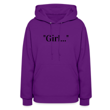 "Girl..." - purple