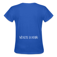 ...Wealth Loading - royal blue