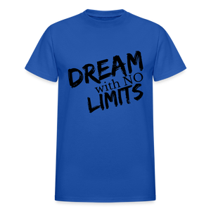 Dream No Limits! Men Tee - royal blue