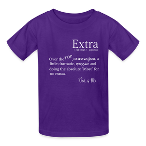 Extra Youth Tee - purple