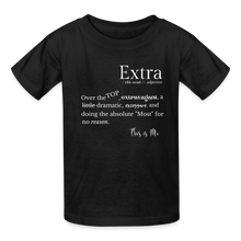 Extra Youth Tee - black