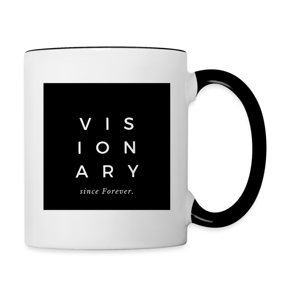 Visionary Mug - white/black