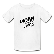 Dream No Limit Youth Tee - white