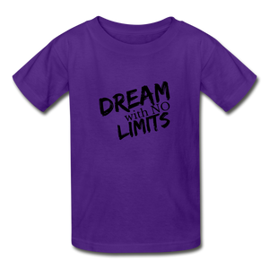 Dream No Limit Youth Tee - purple