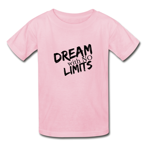 Dream No Limit Youth Tee - light pink