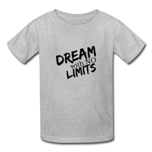 Dream No Limit Youth Tee - heather gray