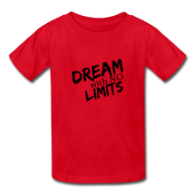 Dream No Limit Youth Tee - red