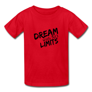 Dream No Limit Youth Tee - red