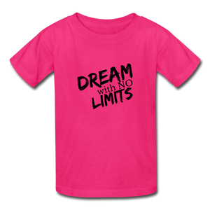 Dream No Limit Youth Tee - fuchsia