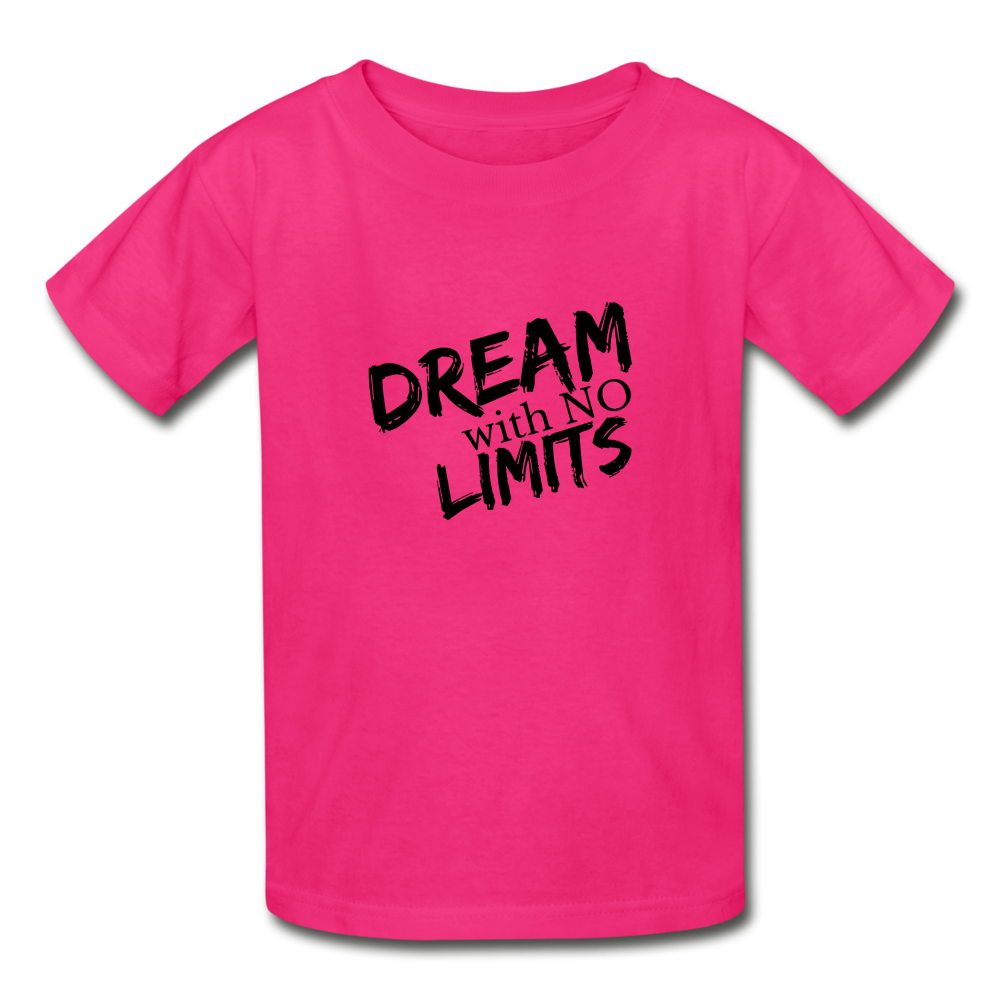 Dream No Limit Youth Tee - fuchsia