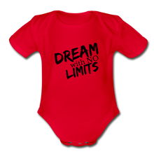 Dream No Limits Baby Tee - red