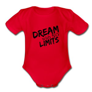 Dream No Limits Baby Tee - red