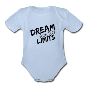 Dream No Limits Baby Tee - sky
