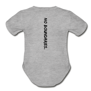 Dream No Limits Baby Tee - heather gray