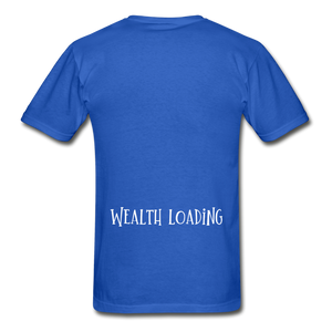 ...Wealth Loading - royal blue